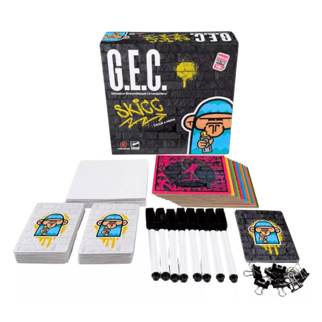 G.E.C. Skic spoločenská hra kép 2