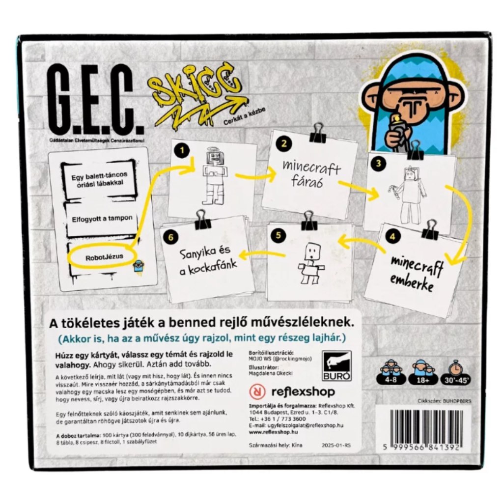 G.E.C. Skic spoločenská hra kép 3