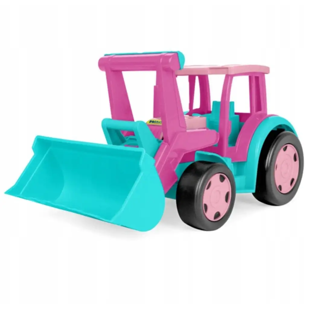 Gigant obrovský traktor s nosnosťou 100 kg ružový - Wader