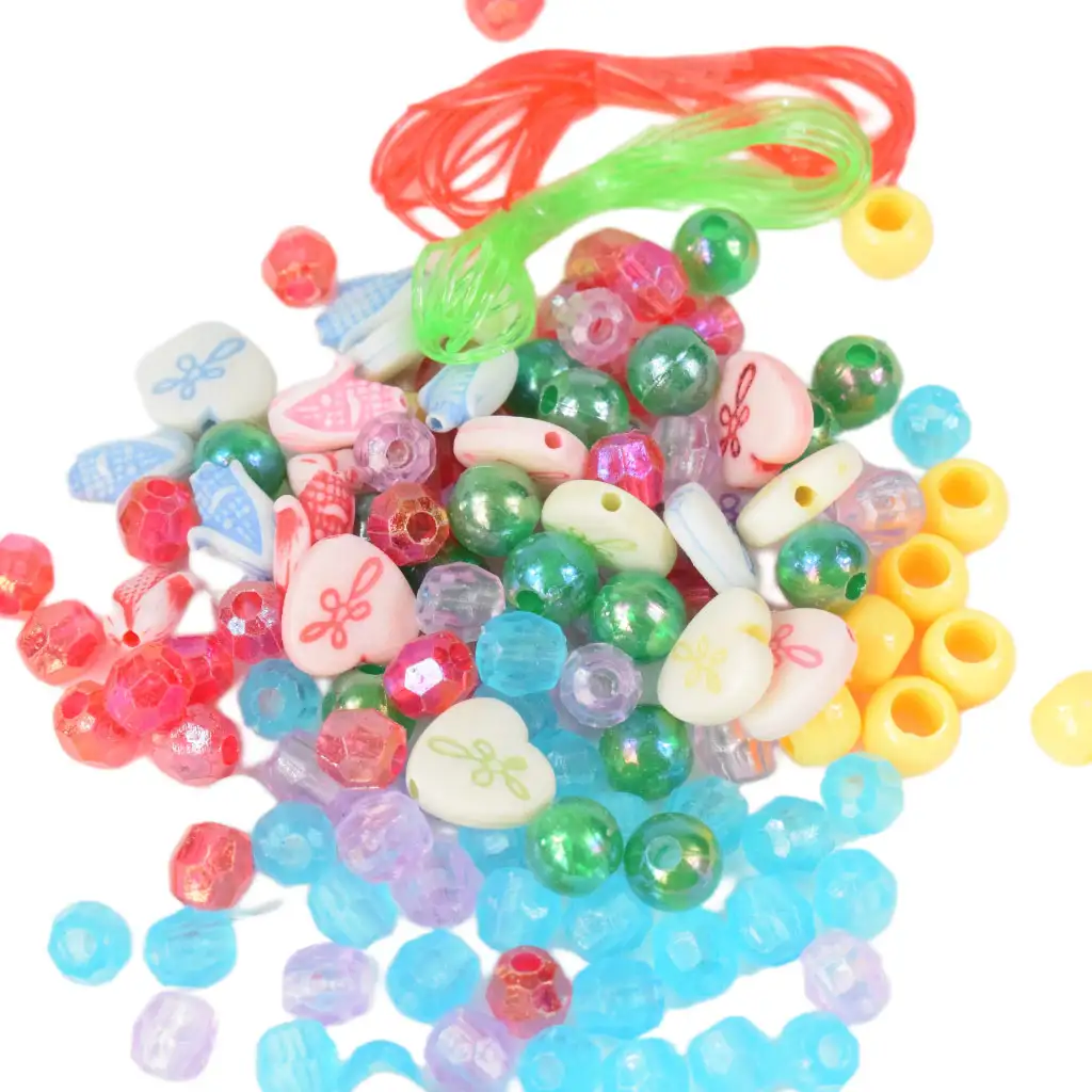 Girl Set: 2v1 set na vytvorenie šperkov a mejkapu s príslušenstvom kép 7