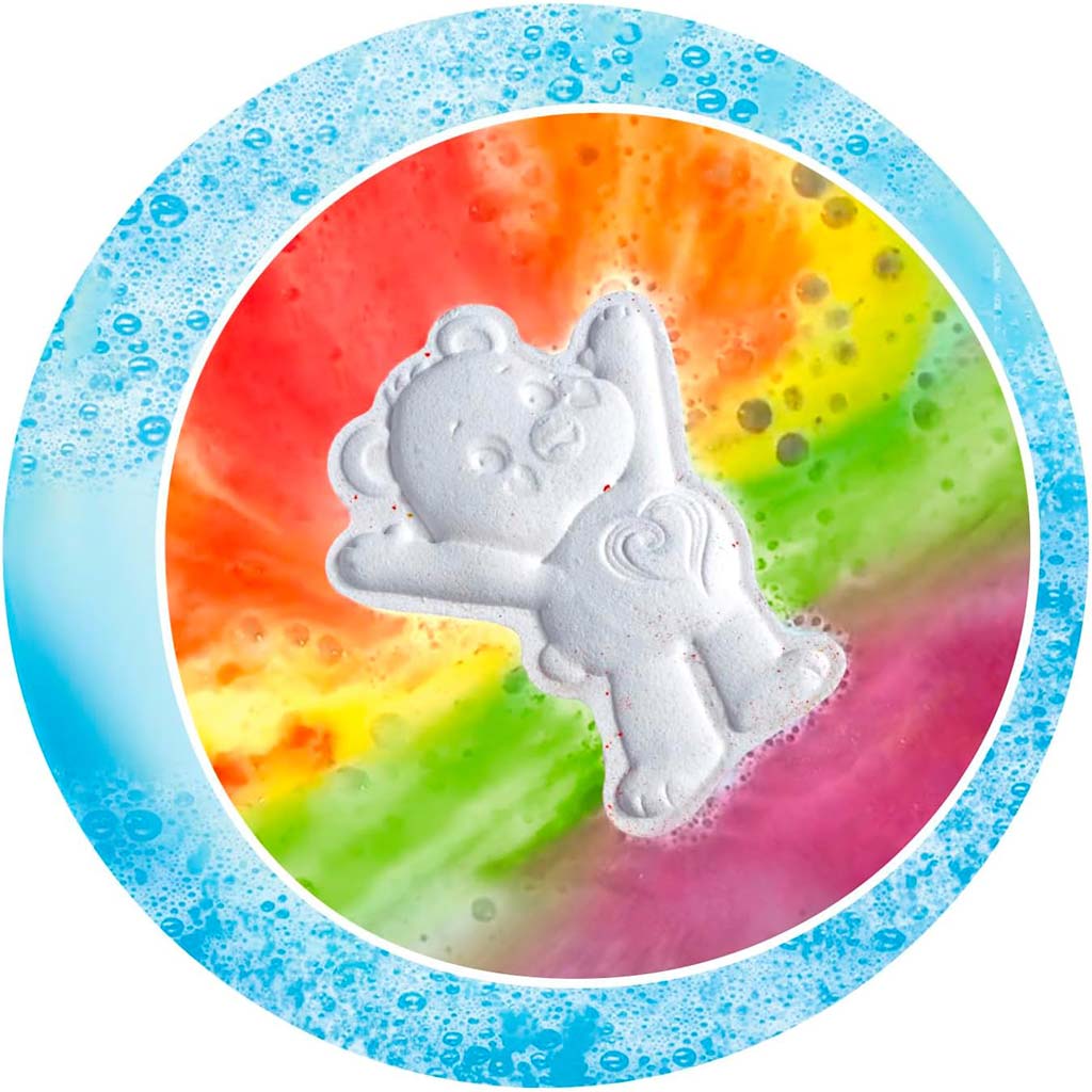 Glibbi Kúzelná bomba do kúpeľa s Medvedíkmi Starostlivosti – Simba Toys kép 2