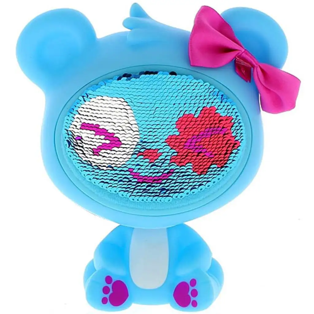 Glitrová panda, 14 cm bábika