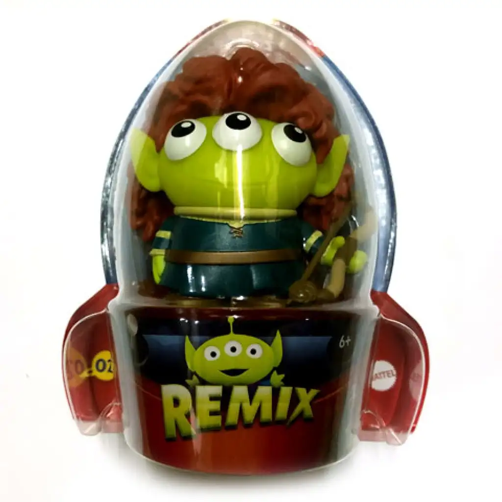 Pixar Remix: Toy Story űrlény Merida jelmezben - Mattel kép 1