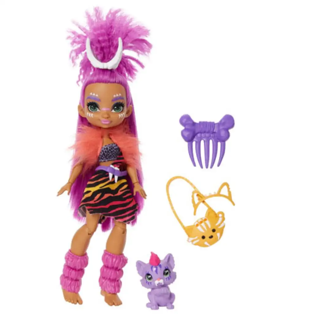 Cave Club: Roaralai játékszett Ferell őslénnyel - Mattel kép 2