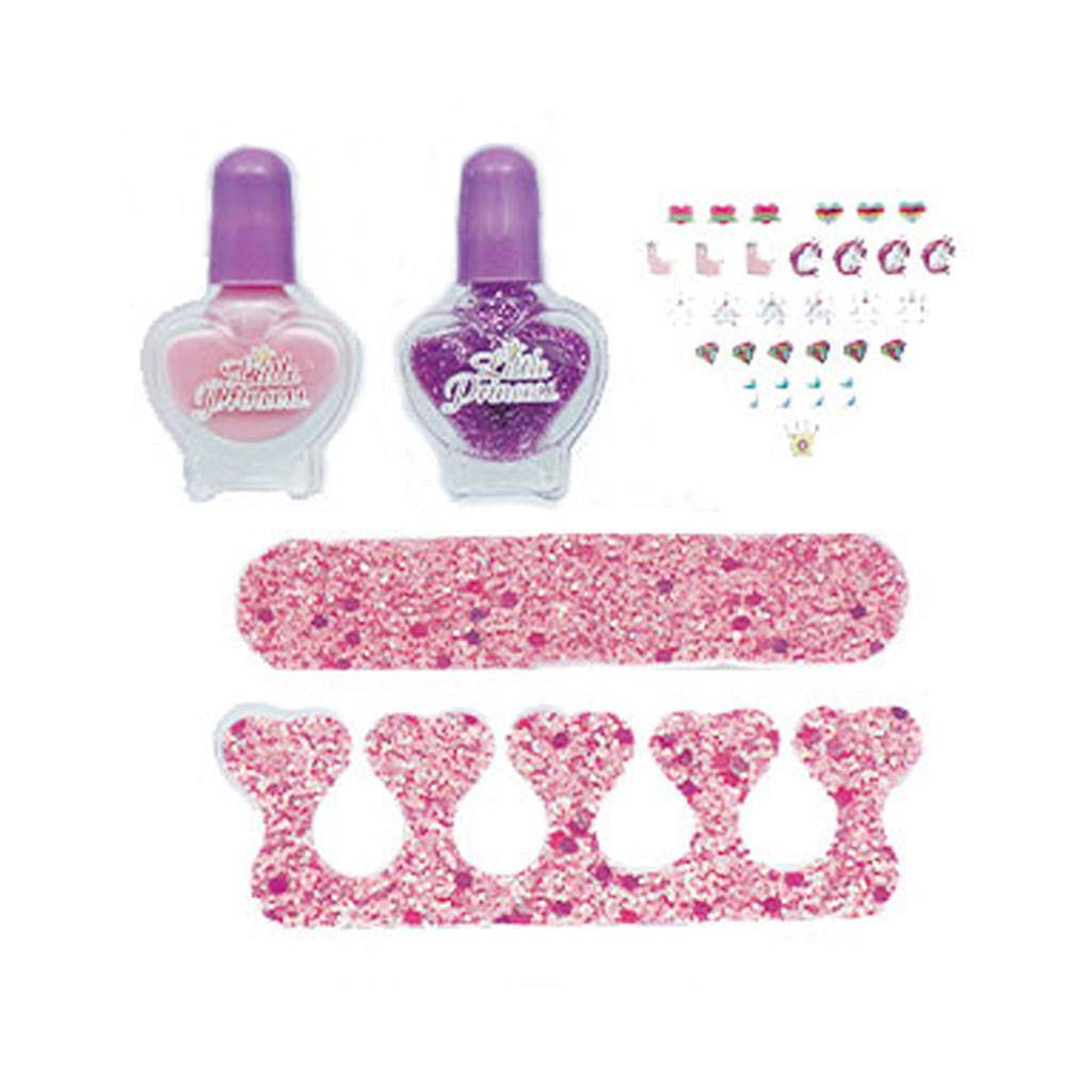 Luna: Go-Go Glam manikúrová súprava s umelými nechtami a lakom na nechty, 5 ks kép 2