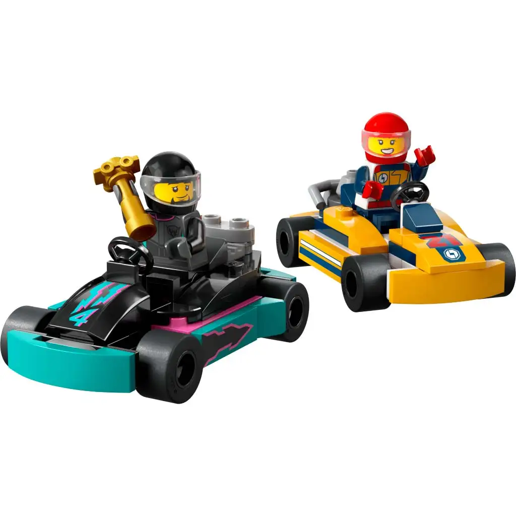 LEGO® City: Go-karty a pretekárski piloti (60400) kép 5