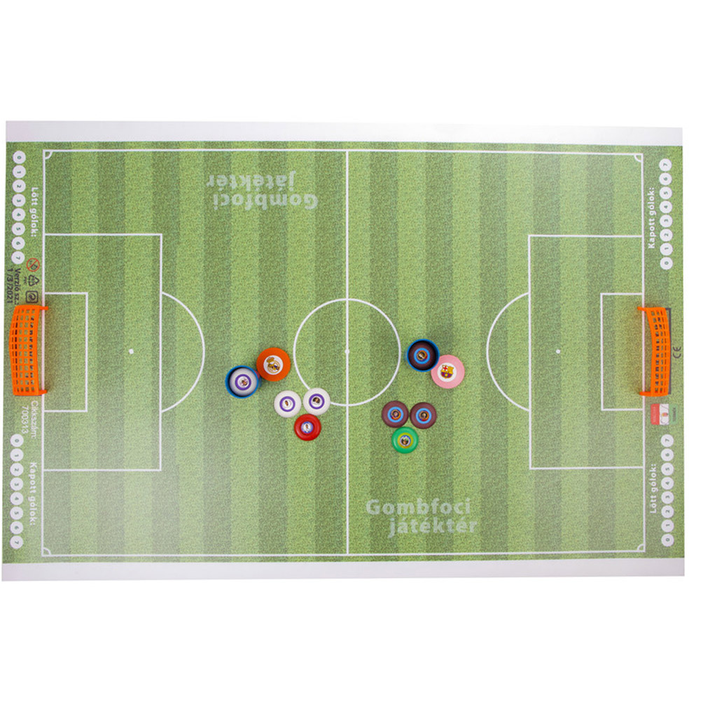 Stolný futbalový set 90×55 cm s úložným boxom a tímami kép 2