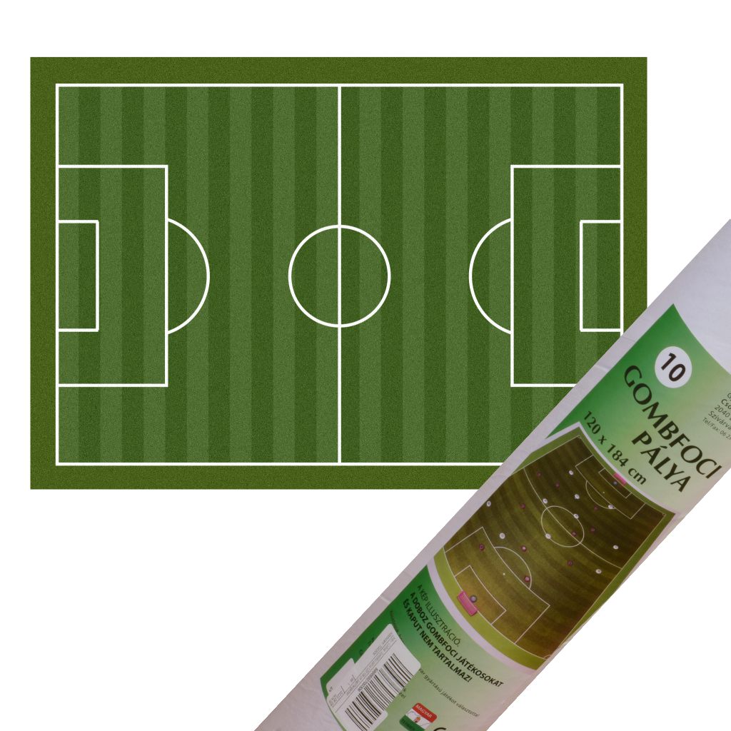 Gombíkový futbal - veľké ihrisko v zásobníku 120x184cm