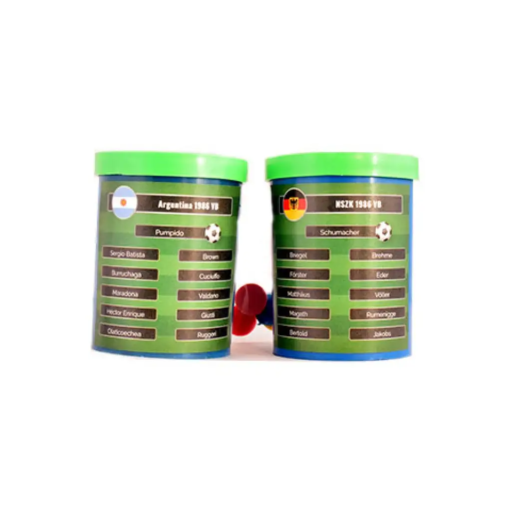 Gombíkový futbal Zahrajte si znovu finále MS 1986!