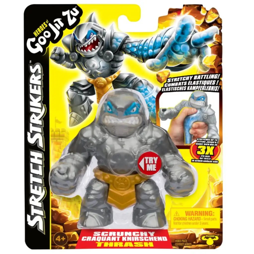 Heroes of Goo Jit Zu: Bojové bytosti naťahovacia akčná figúrka - Thrash kép 2