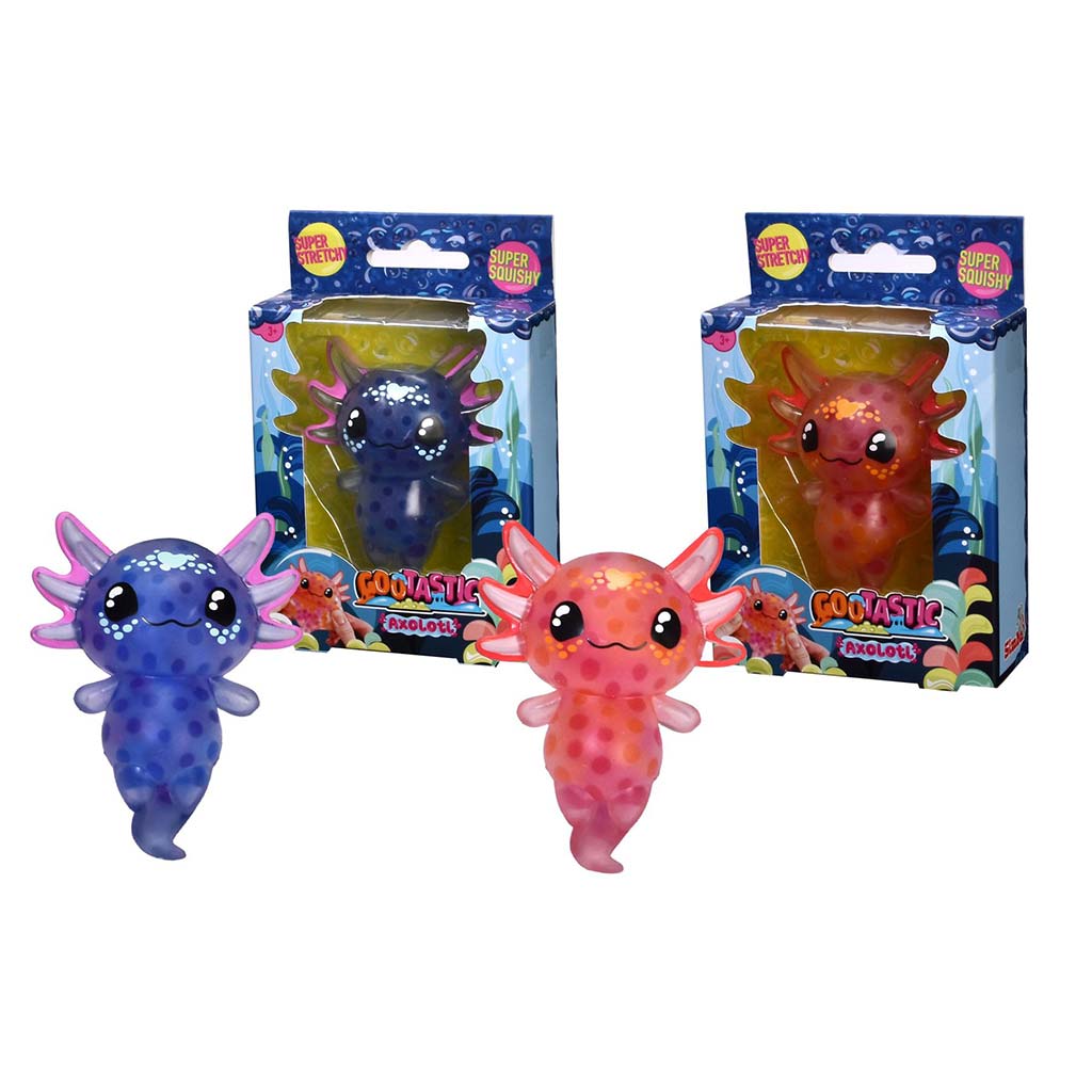 Gootastic Axolotl rozťahovateľná figúrka, v rôznych prevedeniach, 1 ks - Simba Toys