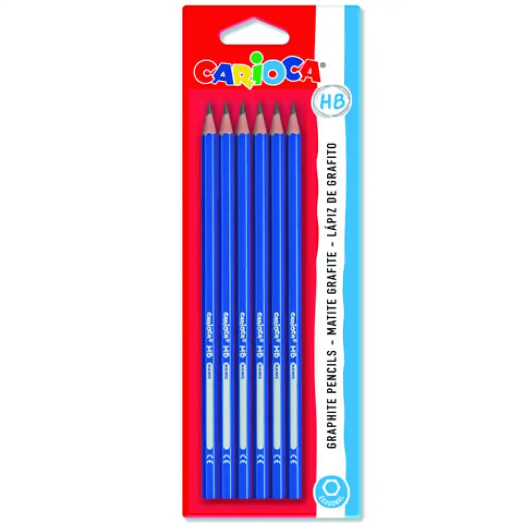 Carioca: Grafitová ceruzka HB 6-kusov
