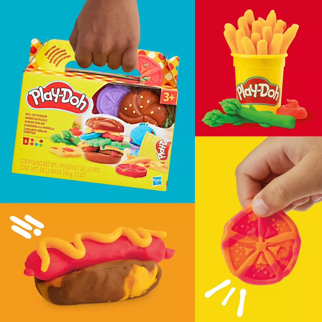 Play-Doh: Ételformák - Grill játékszett - Hasbro kép 4