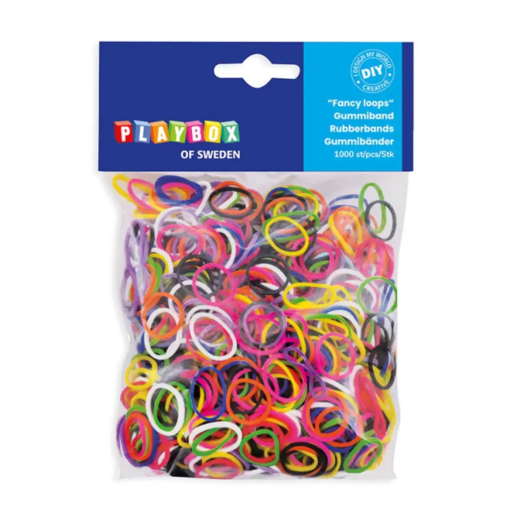 PlayBox: Výrobná sada gumičiek, 1000 ks