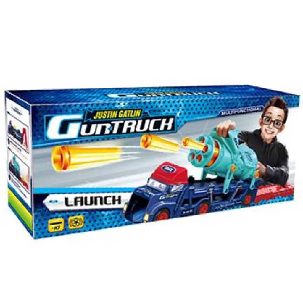 Gun Truck: Kamión na vystrelenie špongiových nábojov