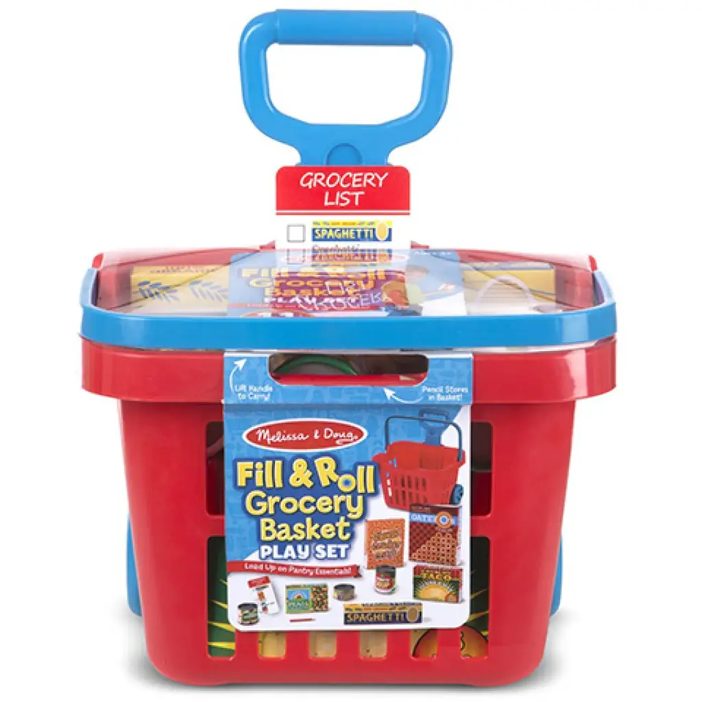 Gurulós bevásálókocsi játék szett - Melissa & Doug kép 1
