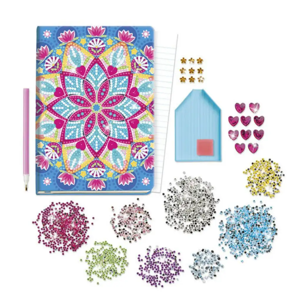 Súprava na diamantové maľovanie lotosová mandala kép 4