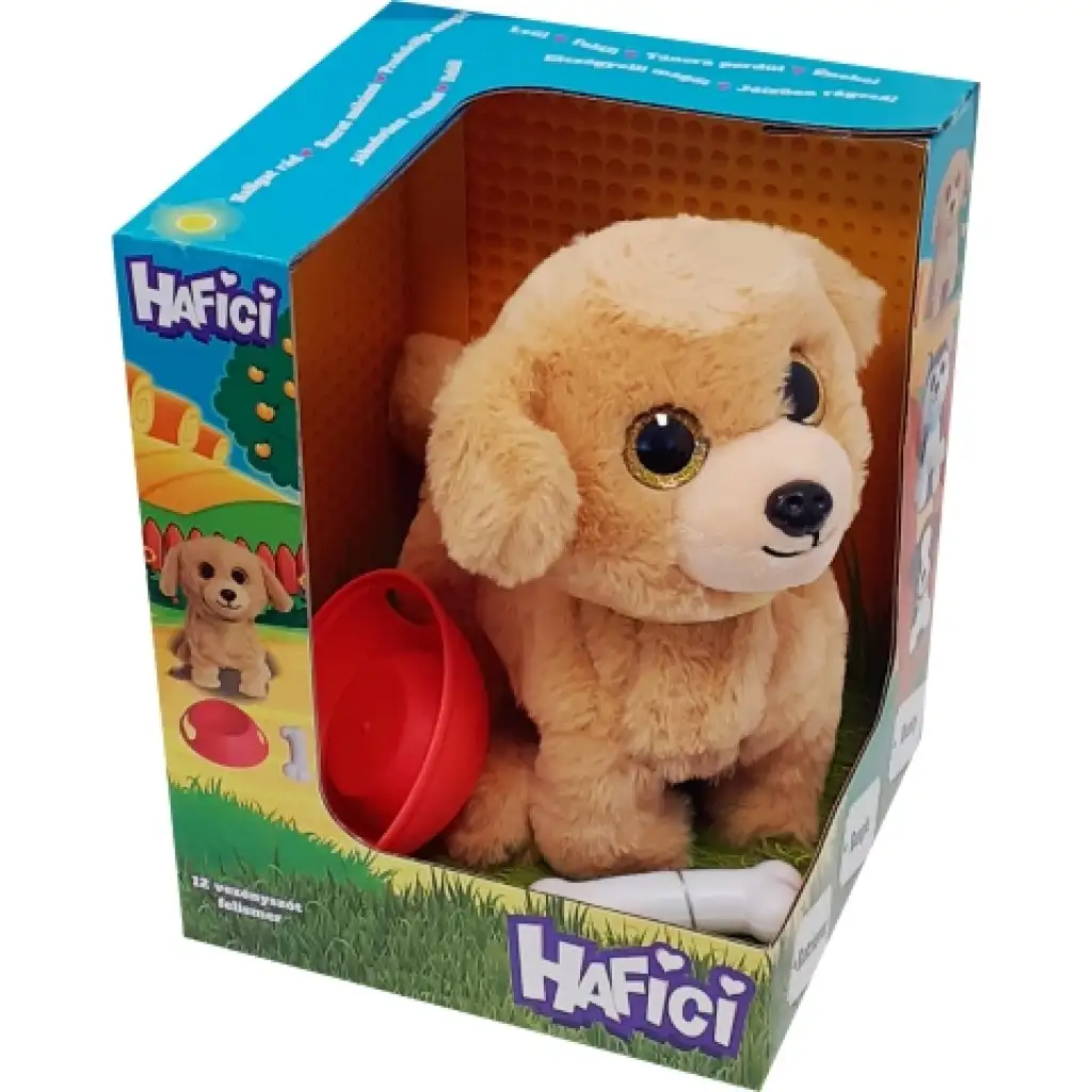 Hafici: Retriever interaktívny plyšový pes