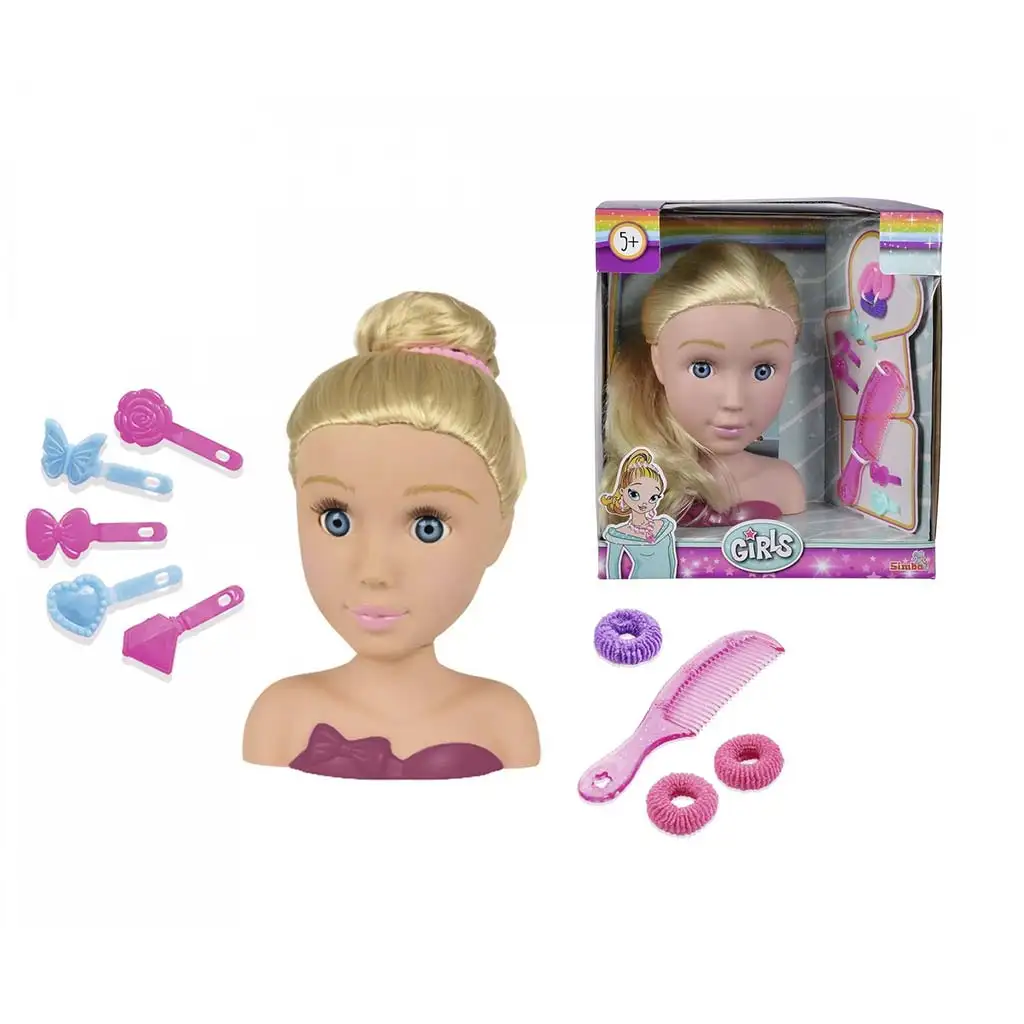 Blondínka kadernícka hlava s doplnkami - Simba Toys kép 2