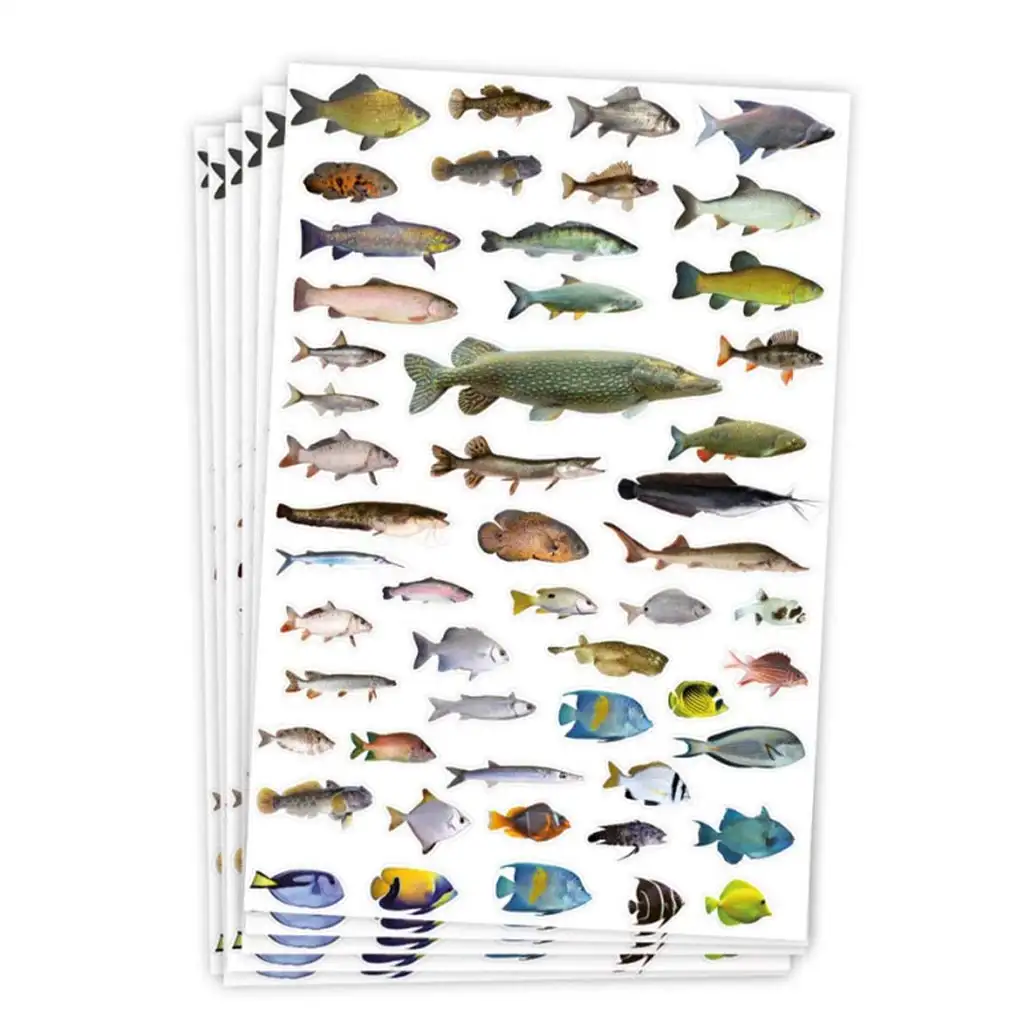 PlayBox: Nálepky s rybami, 300 ks