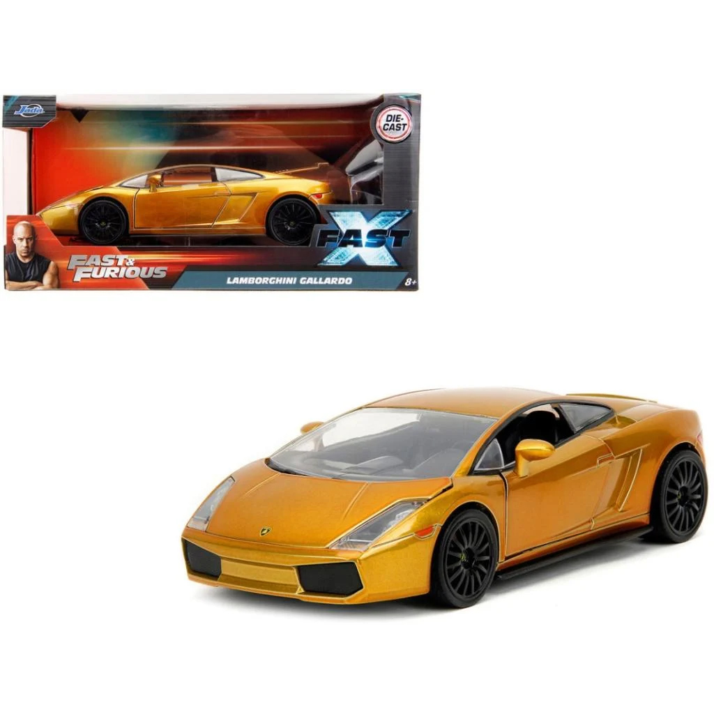 Rýchlo a zbesilo: Lamborghini Gallardo kovový model auta 1/24 - Jada Toys