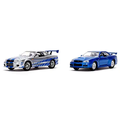 Halálos iramban: Twin Pack 2db-os autómodell csomag 1/32 - Simba Toys kép 2