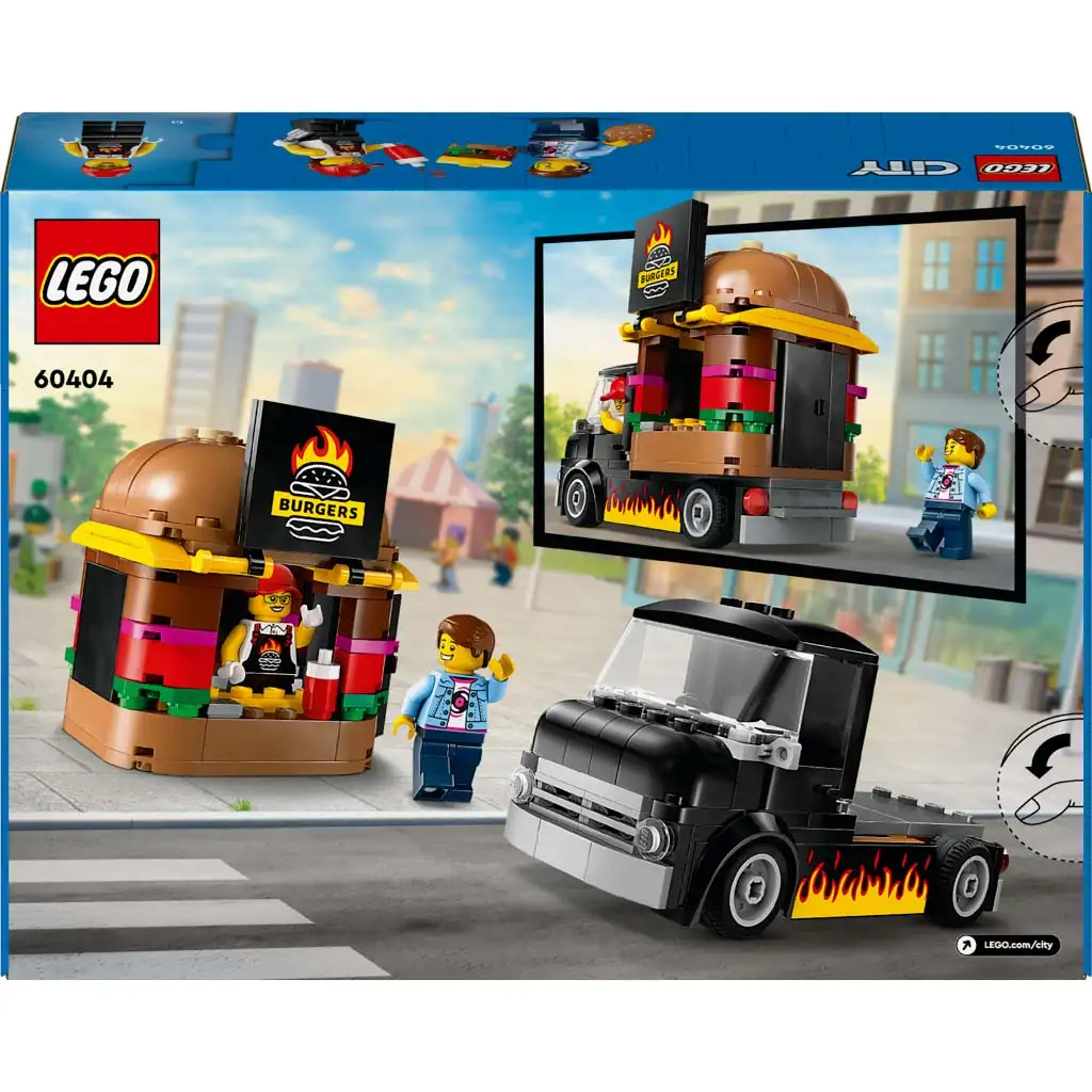 LEGO® City: Pojazd s hamburgermi (60404) kép 2