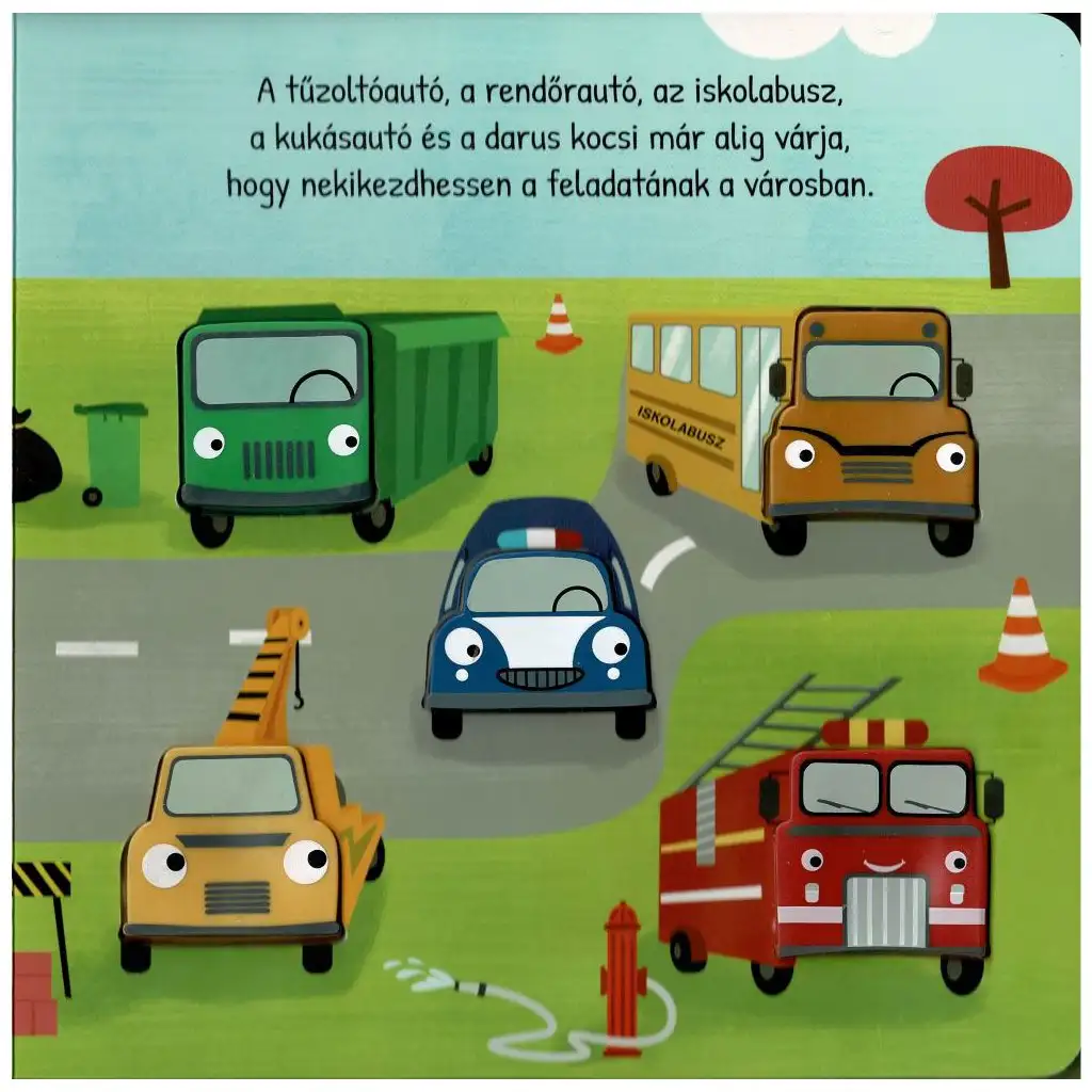 Hluční kamaráti - Kniha rozprávok o vozidlách kép 2