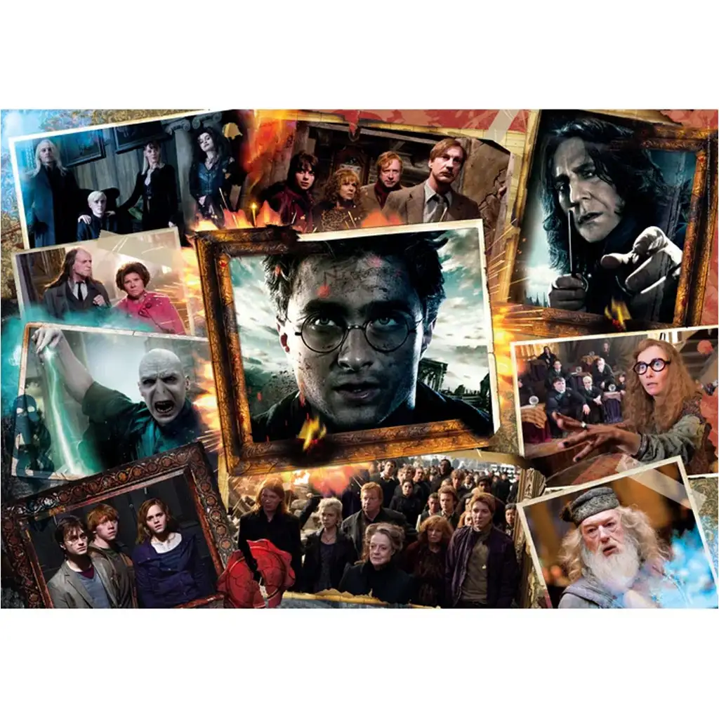 Harry Potter - Dedičstvo mágie HQC 1500-dielikové kompaktné puzzle - Clementoni kép 2
