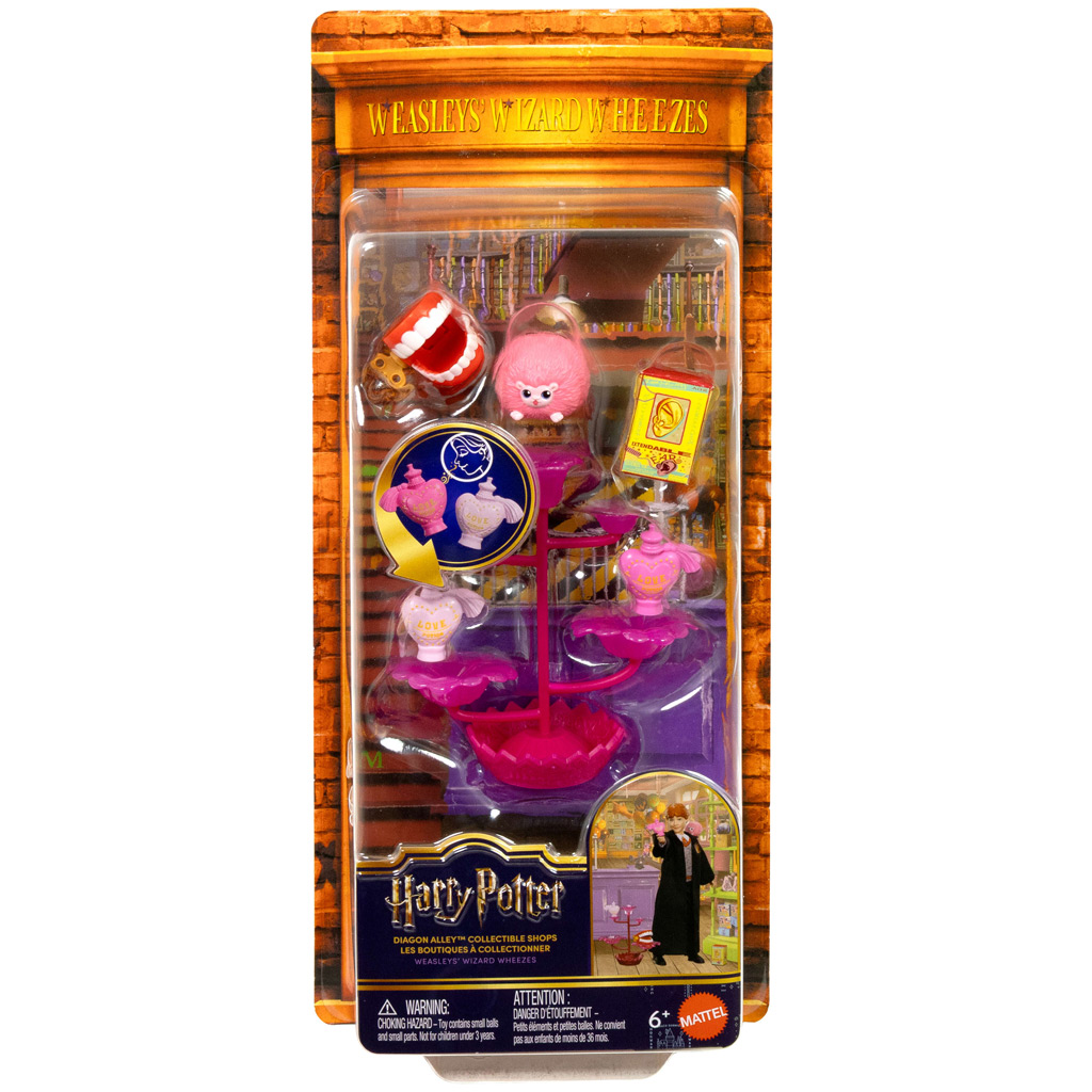 Harry Potter: Weasleyova kúzelná žartovňa Abszolova ulica hracia súprava - Mattel