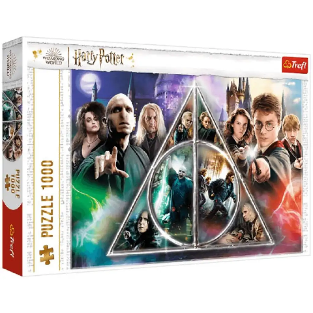 Harry Potter: Relikvie smrti 1000 dielne puzzle - Trefl