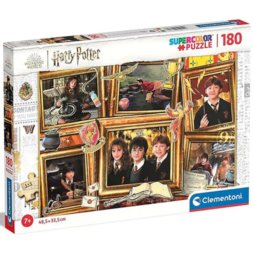Harry Potter Supercolor puzzle 180ks - Clementoni