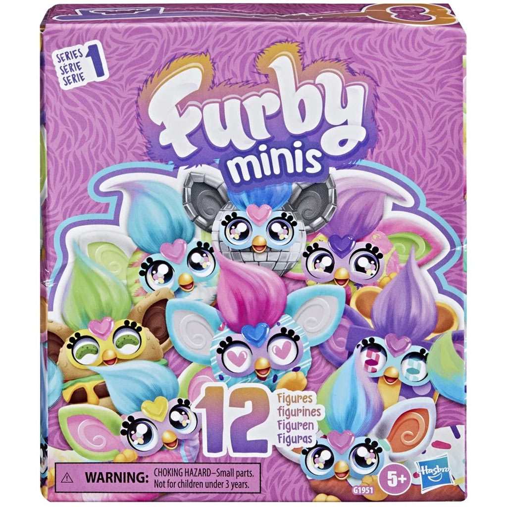 Furby: Mini 12-dielna sada figúrok, 1. séria - Hasbro