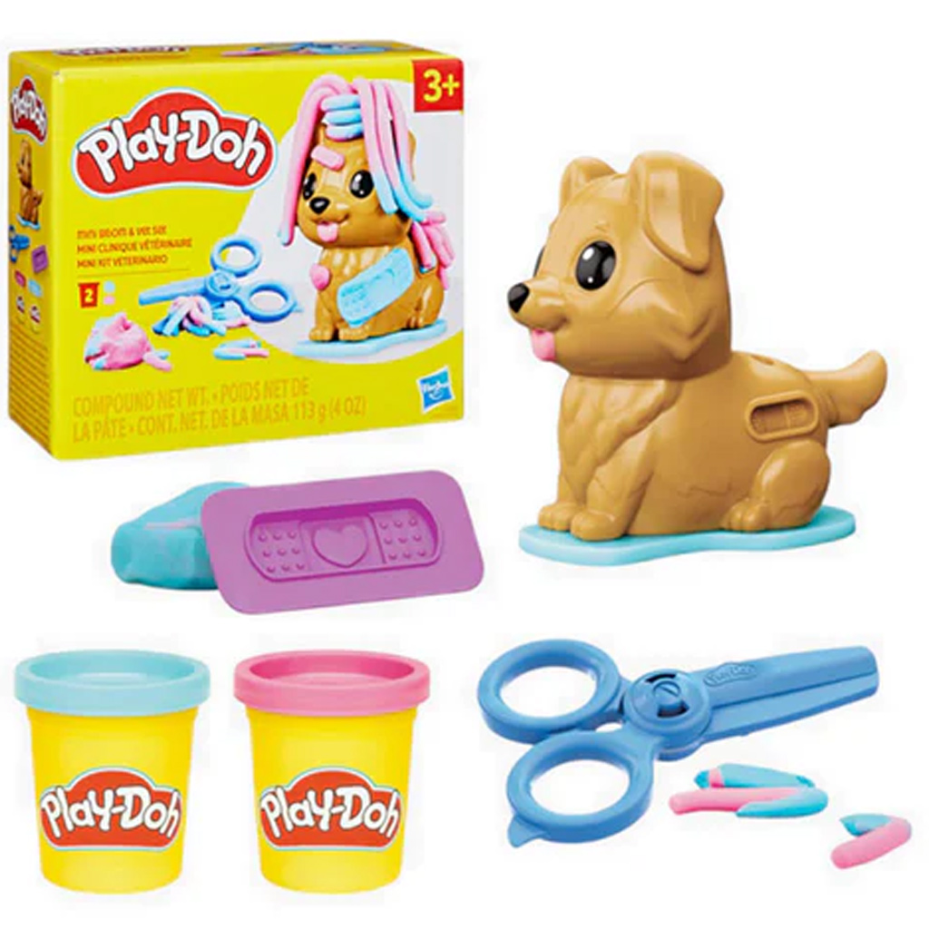 Play‑Doh: Mini psia kozmetika — plastelínová sada - Hasbro