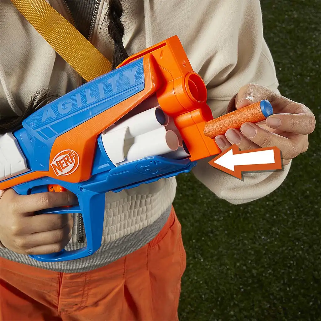 Nerf: N-Series: Agility penová pištoľ s 12 nábojmi - Hasbro kép 4