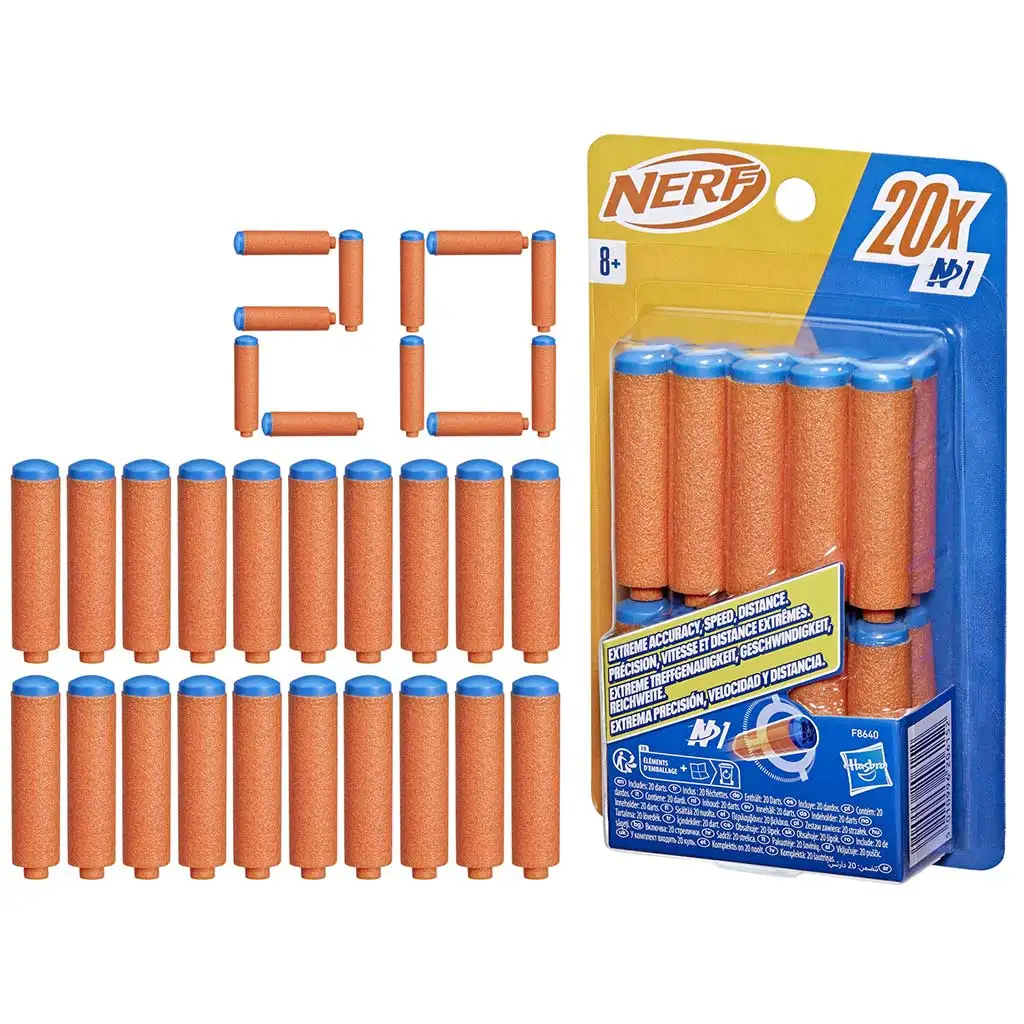 Nerf: N-Series: Náhradné penové náboje 20 ks - Hasbro kép 2
