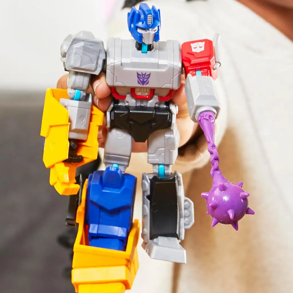 Transformers: Mix Mashers Optimus Prime robotická figúrka s doplnkami - Hasbro kép 3