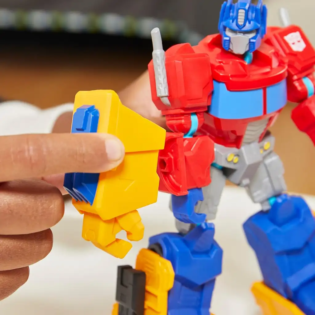 Transformers: Mix Mashers Optimus Prime robotická figúrka s doplnkami - Hasbro kép 4