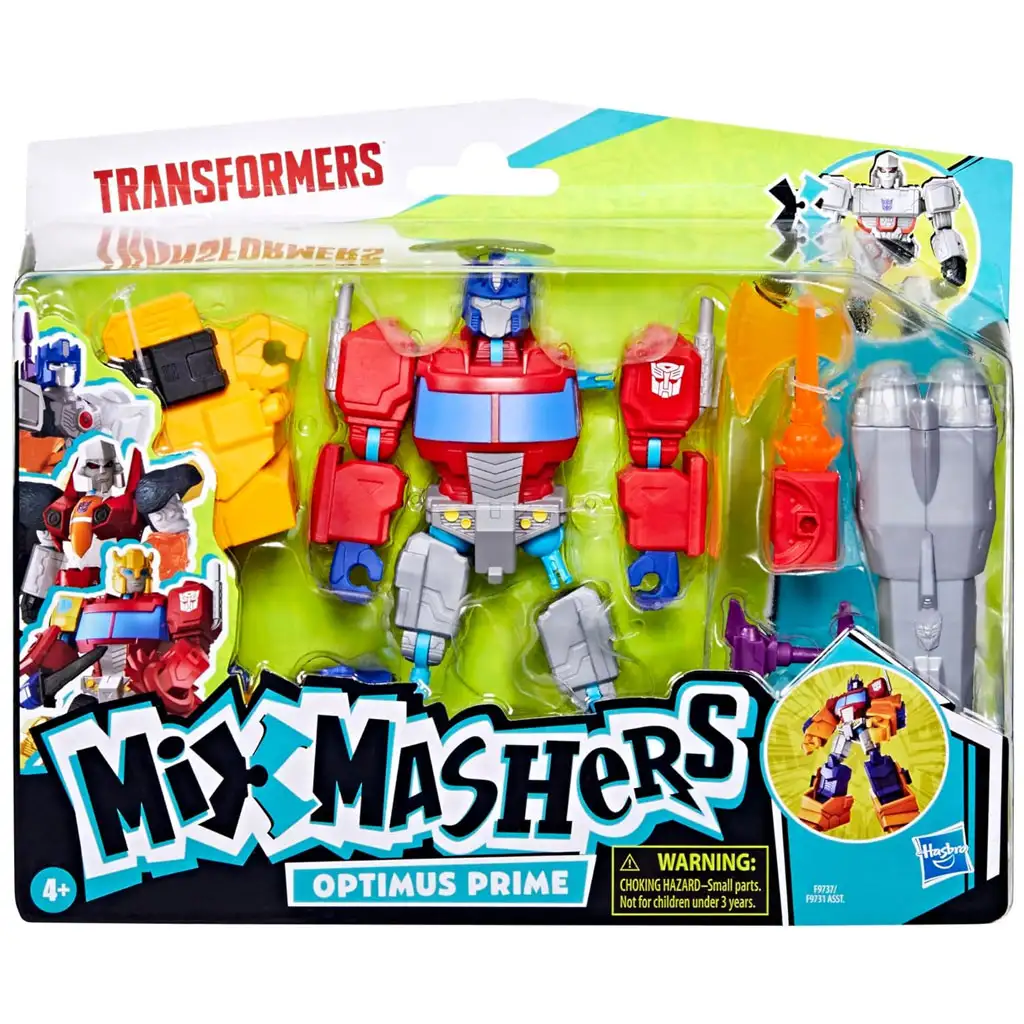 Transformers: Mix Mashers Optimus Prime robotická figúrka s doplnkami - Hasbro