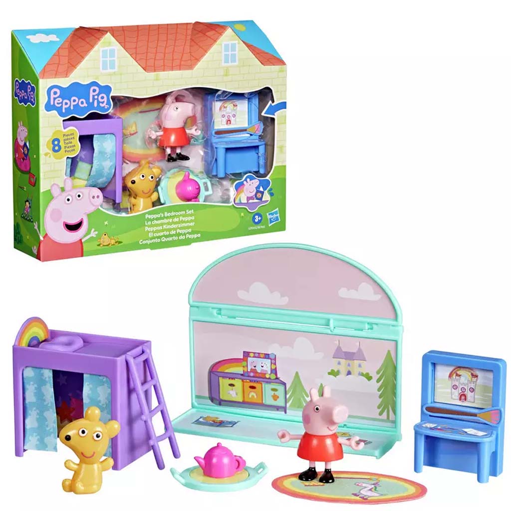 Prasiatko Peppa spálňová hracia súprava – Hasbro