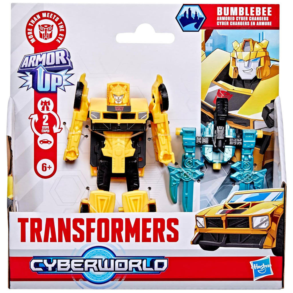 Transformers Cyberworld: Bumblebee transformovateľná robotická figúrka - Hasbro