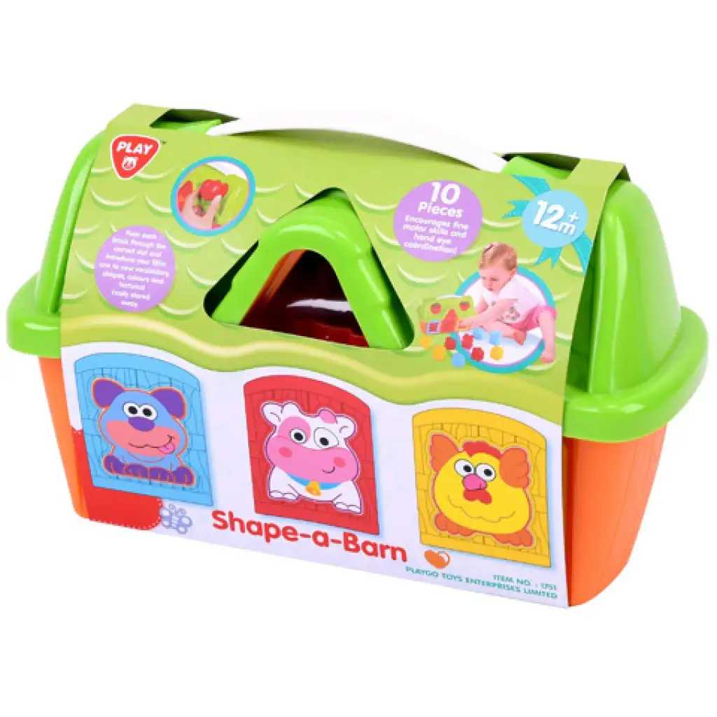 Playgo: Domček s vkladačkou zručná hračka