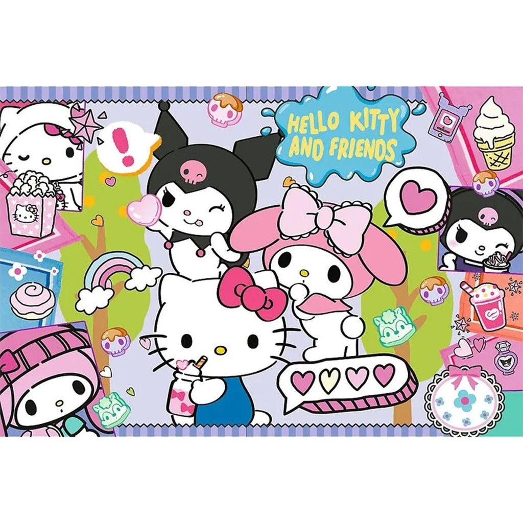 Hello Kitty a priatelia 300-dielne puzzle - Trefl kép 2
