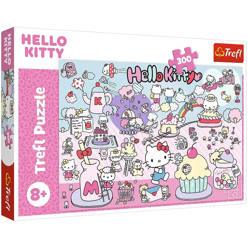 Hello Kitty svet 300-dielne puzzle - Trefl kép 1