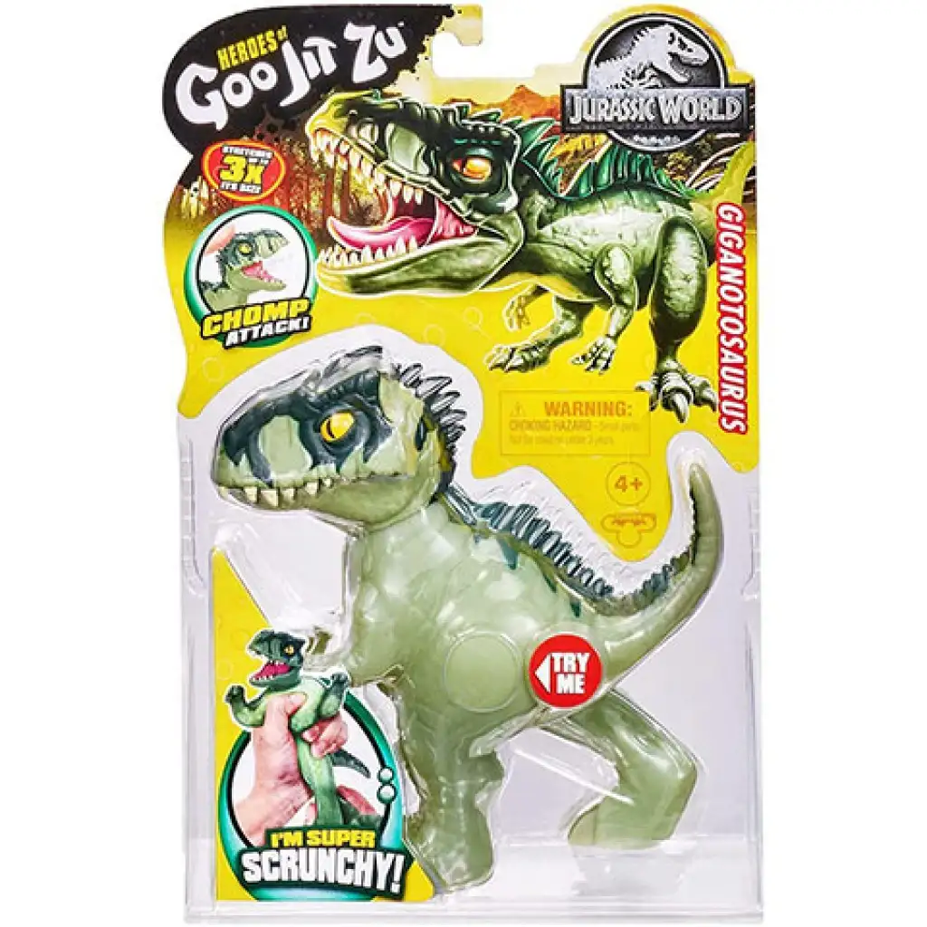 Heroes of Goo Jit Zu Jurassic World Gigantosaurus hracia figúrka