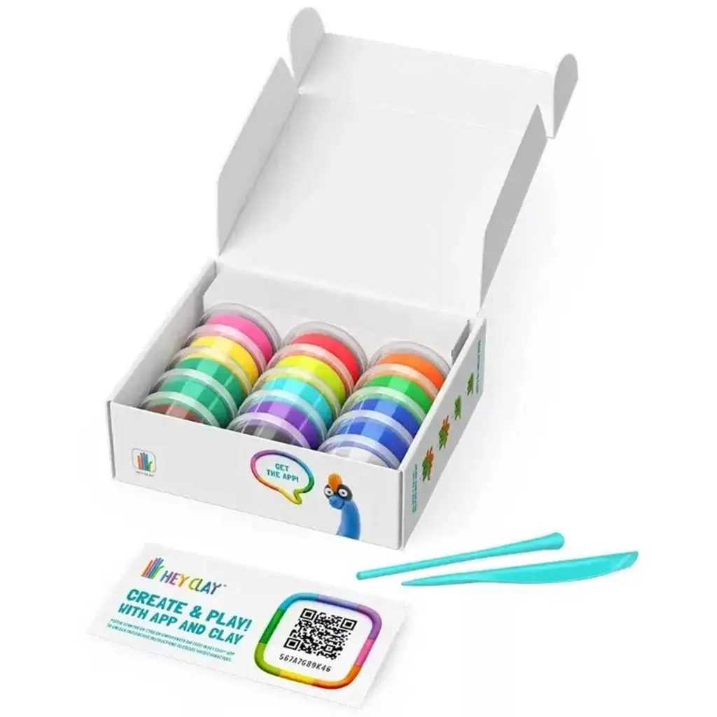 Hey Clay: Veľká sada plastelíny s mobilnou aplikáciou - Domáce zvieratá kép 2