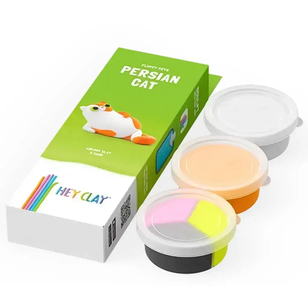 Ahoj Clay: Mäkká perzská mačacia figúrka sada na modelovanie kép 2