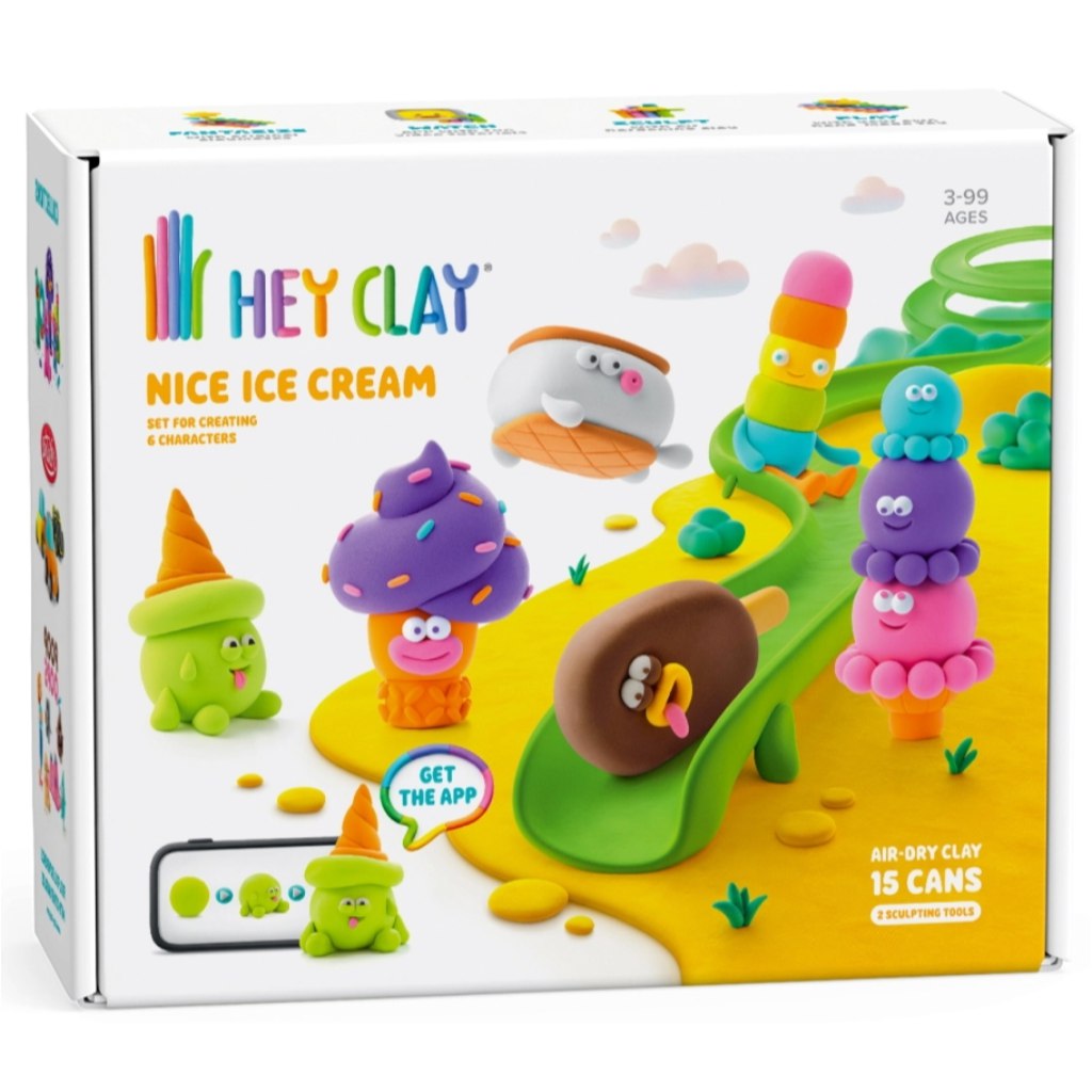Hey Clay: Veľká zmrzlinová modelovacia súprava