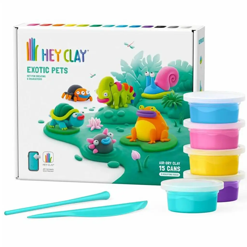 Ahoj Clay: Veľká sada exotických zvierat s aplikáciou pre telefón kép 2