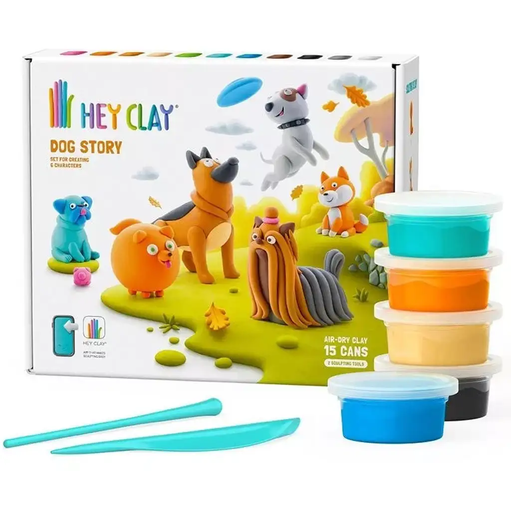 Hey Clay: Veľká sada na modelovanie psov s mobilnou aplikáciou kép 2